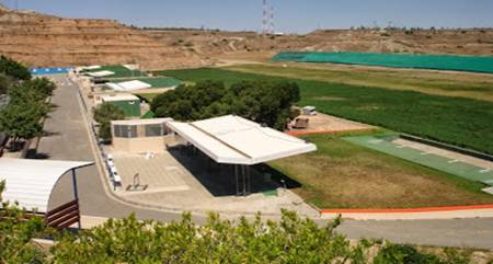 The Nicosia Olympic Shooting Range in Cyprus - learn to shoot.