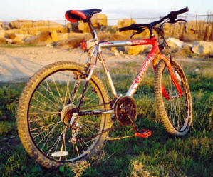 Mountain bike in Cyprus
